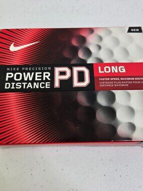 Nike Precision Power Distance Long Golf Balls 12 balls New 4 Sleeves